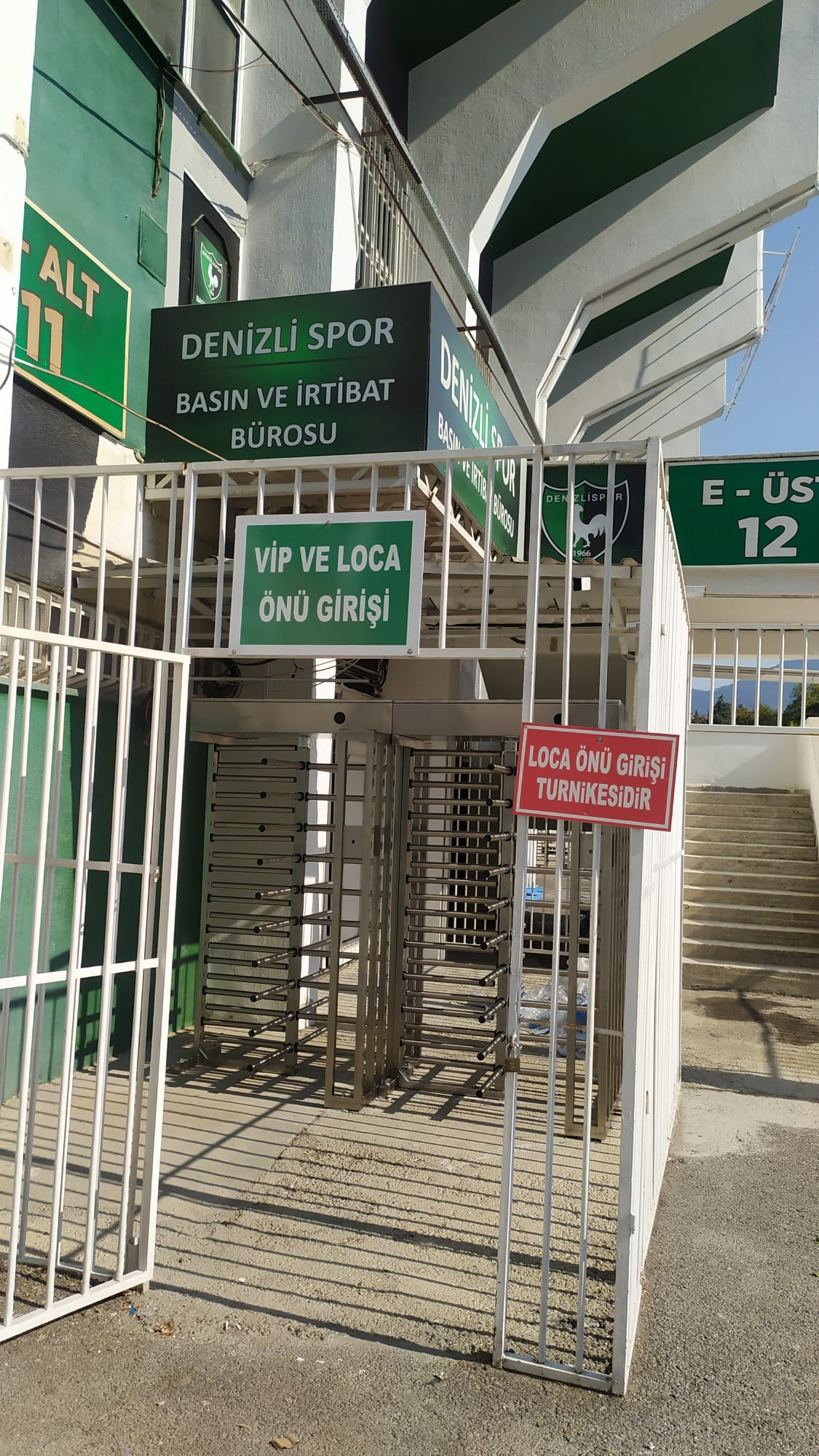 Stadium Stainless Steel Turnstile Project